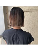 スタジオ ノル(studio noll)&nbsp;【新宿 studio noll.佐田真幸】グラデーションボブ_190802