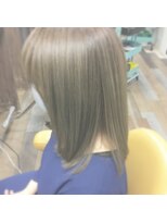 ヘアースペース 練馬店(hair space COCO)&nbsp;抹茶フラペチーノミルク多めカラー