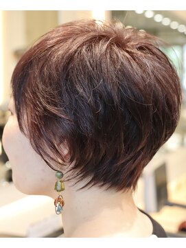 ヘア デザイン リスク(HAIR DESIGN RISK) 【RISK 高橋勇太】無造作でキマル大人カジュアルショート