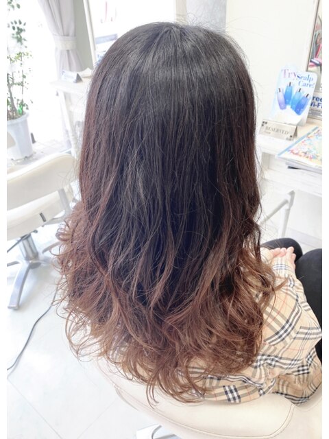 back style☆デジタルパーマvol.658