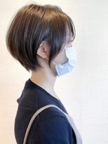 人気丸みショート