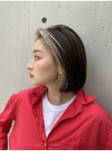 インナーカラー★ミルクティーベージュ