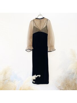 ヘアセット&メイク専門店 カスミ(Kasumi) D-57S/D-57M【レンタルドレス】Ameri VINTAGE