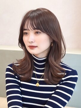 アンアミ シブヤ(Un ami shibuya) 【Unami】池田 大人ミディアム『上品な顔まわり×くびれヘア』