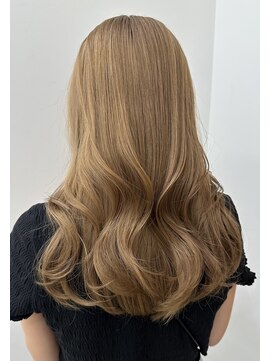 ローネス ギンザ(LONESS ginza) ロングレイヤー 小顔カット 2wayバング 韓国へア 髪質 改善