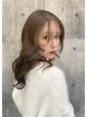 ★くせ毛風カール20代30代40代◎コスメパーマ前髪骨格調整