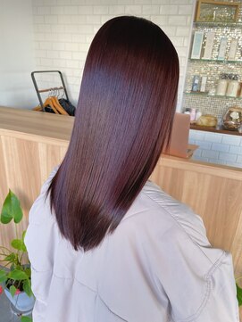 ヒトノワ 野々市(Hito.nowa) ピンクラベンダー×ツヤ髪