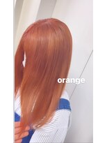 アーチフォーヘア 心斎橋店(a-rch for hair) ブラットオレンジカラー