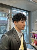 メンズ  無造作プードルパーマ  担当rii-♪