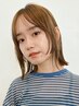 【6/13までの限定】カット+透明感カラー+２stepトリートメント￥17050→13640