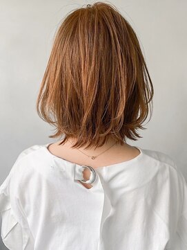 アグノス 青山(Agnos) ☆斜めバング前髪外ハネボブフェミニンロングモテ髪#210f0203