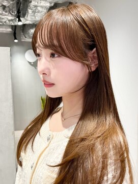 ミンクスオーバー(MINX OVER) 顔まわりカット/前髪カット/レイヤーカット/髪質改善/縮毛矯正