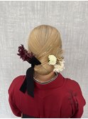 卒業式ヘアアレンジ