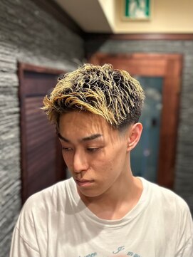 ヒロギンザ 仙台駅前店(HIRO GINZA) 仙台　アップバングフェード　バーバー