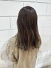 (学割U24)似合わせカット+透明感カラー￥9790