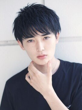 エイド 渋谷(aid) 束感ショートマッシュ刈り上げツーブロック2wayショート眉毛