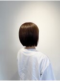 ショート~ミディアムボブ×ブラウンカラーで艶髪キレイ