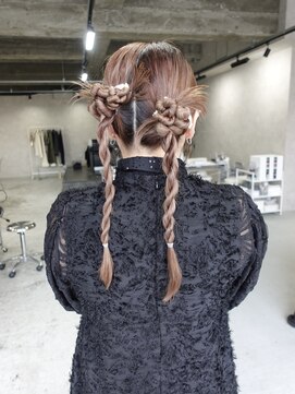 ネアー 新潟(NEER) レディース アプリコットオレンジ/ウェーブショート［新潟］