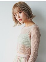 エルメ なんばマルイ(HELME)&nbsp;#切りっぱなしボブ　#ブリーチボブ