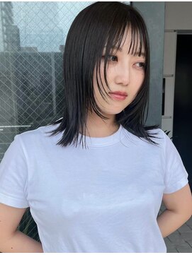 カノエ 岡山高柳店(canoe) 透明感カラー×髪質改善トリートメント