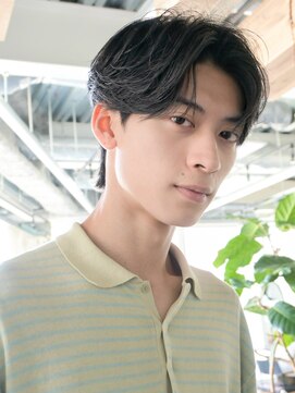 ディッセンバー 神宮前(December) 束感センターパート/コンマヘア/2wayスタイル/ドライマッシュ