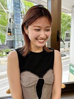 ガーデントウキョウ(GARDEN Tokyo) ミディアム/レイヤー/前髪あり/ハイライト/髪質改善