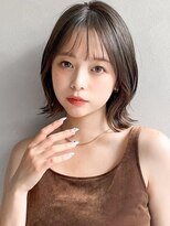 リヤン 表参道(lyann)&nbsp;薄めバングサイドバングイメチェン前髪シースルーバング小顔