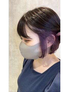 フィゼル あべのルシアス店(Aujua fizelle) インナーカラー