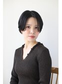 【麻布十番】大人のハンサムショートスタイル