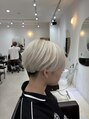 アグ ヘアー トレム 大口店(Agu hair treme)&nbsp;一度はやってみたいホワイトカラーでダメージの少ない綺麗な髪に