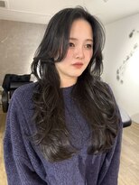 エトワ 中央店(etoi)&nbsp;大分ロングヘアカット韓国レイヤーカットワンホンヘアヨシンモリ