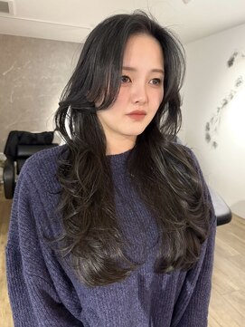 エトワ 中央店(etoi) 大分ロングヘアカット韓国レイヤーカットワンホンヘアヨシンモリ
