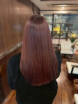 ダアッカ(da acca)&nbsp;【髪質改善、ナチュラルブラウン】河原町/三条/縮毛矯正/艶髪