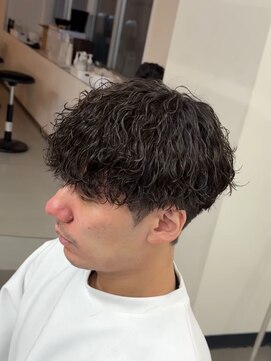 プルーブトウキョウ 渋谷(PROVE TOKYO) メンズマッシュ　波巻きスパイラルパーマ