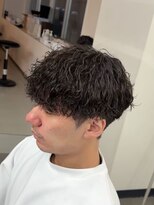 プルーブトウキョウ 渋谷(PROVE TOKYO) メンズマッシュ 波巻きスパイラルパーマ