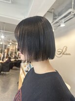 シアン 橋本店(Shian)&nbsp;切りっぱなしボブ×縮毛矯正