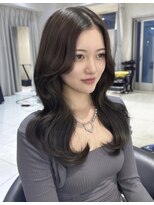 ジーナ 新宿(Zina)&nbsp;【あかね】オリーブグレージュ/新宿/くびれヘア/顔まわりカット