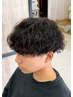 【大人気！！】選べるパーマ＋骨格矯正メンズカット