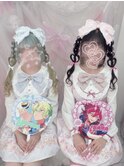 ガーリースタイル/心斎橋/ヘアメ/セットサロン