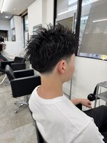 ハイセンス セカンド(HISENSE second)&nbsp;スパイキーショート×テーパーフェード　【KOUNA】