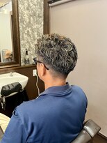 ルシードスタイルサワ(LUCIDO STYLE sawa)&nbsp;ハイライト×ショートパーマ