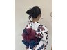 【はづき指名】花火大会・お祭りに♪ 浴衣着付け+ヘアセット