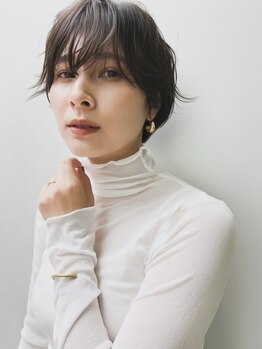 ミーク(meak)の写真/大人女性のための髪質改善meak。マンツーマンの丁寧な施術で、自然とまとまる艶やかな大人カラーを叶える。
