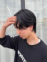 グラム 安城桜井店(gram) メンズカット_センターパート_フェザーカット_R81017