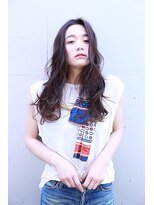 シエナ 渋谷(Siena)&nbsp;Siena LAガール風ウェーブxダークバイオレット　渋谷