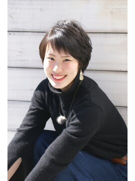 アンティリーフ(antileaf) ジグザグバングショート【antileaf 溝の口】