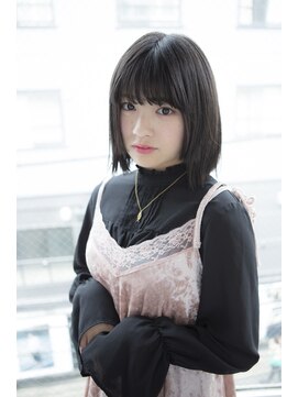 サロンドミルク 原宿(salon de MiLK) 【salon de MiLK 原宿】切りっぱなしボブ