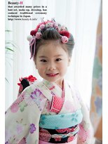 エッチ美容室 本店 七五三　日本髪