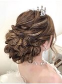 ブライダルヘアセット