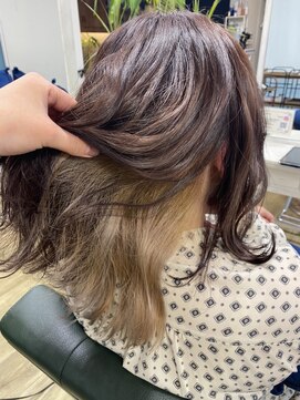 ヘアアトリエ ナイン(hair atelier nine) ダブルカラー